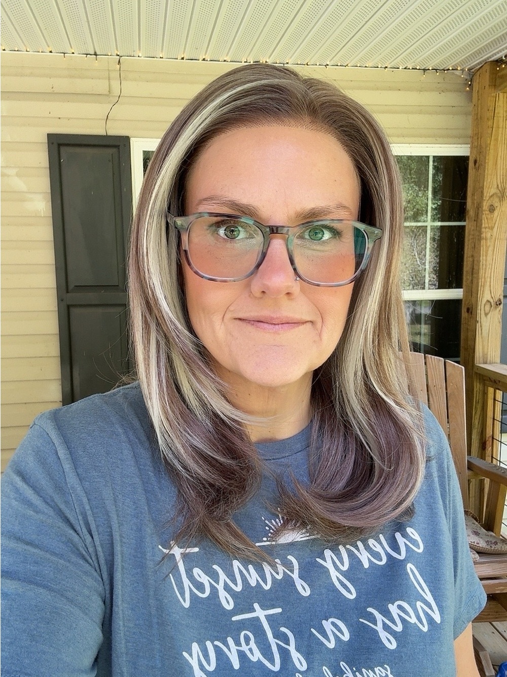 CSC Leighton slate blonde blend